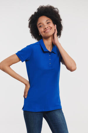 Ladies` Tailored Stretch Polo