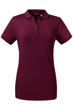 Ladies` Tailored Stretch Polo