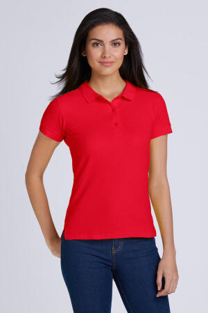 Premium Cotton Ladies` Double Piqué Polo