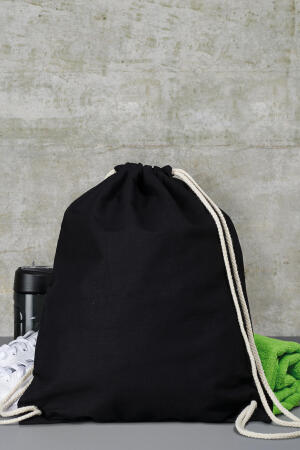 Cotton Drawstring Backpack