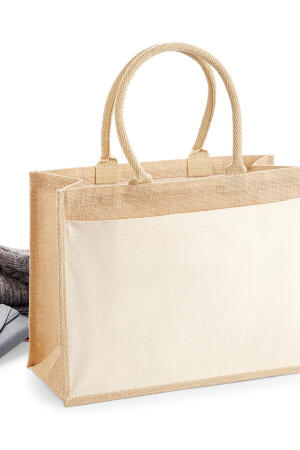 Cotton Pocket Jute Shopper