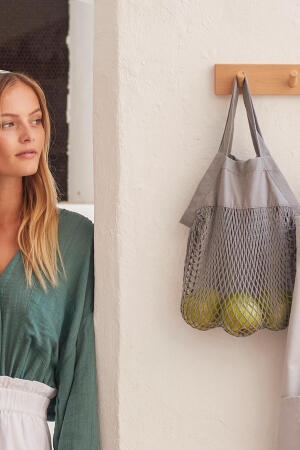 Organic Cotton Mini Mesh Grocery Bag