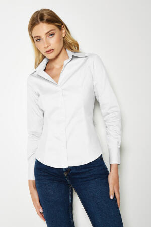 Ladies Corporate Oxford Bluse LA