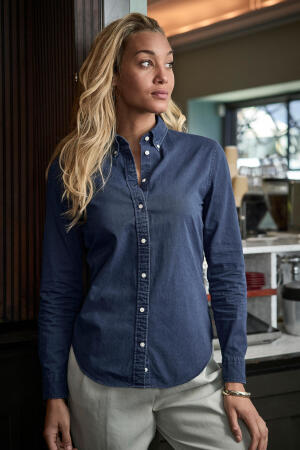 Ladies Casual Twill Shirt