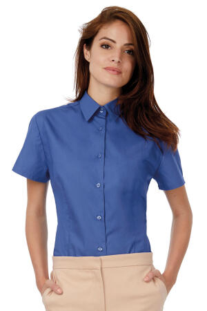 Baumwoll-Popelin Bluse