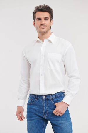 Baumwolle-Popeline Hemd LA