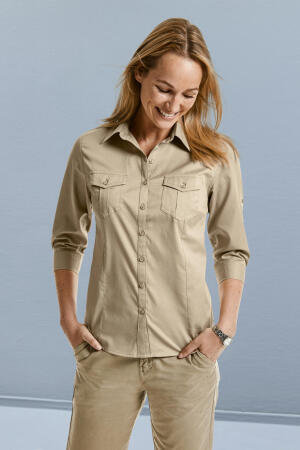 Women's Roll 3/4 Sleeve Shirt