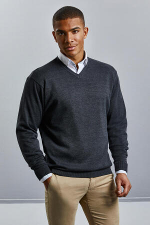 V-Neck Knit-Pullover