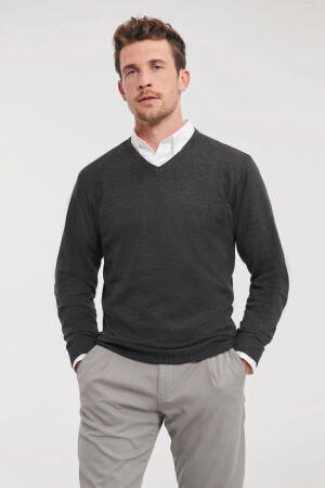 V-Neck Knit-Pullover