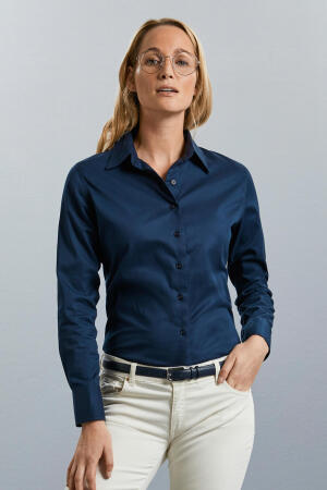 Ladies Classic Twill Shirt LS