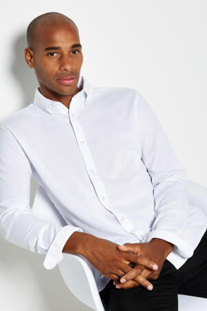 Tailored Fit Superwash® 60º Pique Shirt