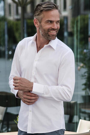 Men`s LS Herringbone Shirt