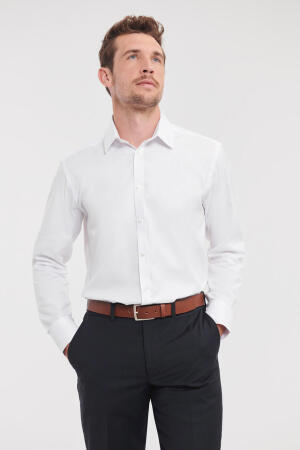 Men`s LS Herringbone Shirt