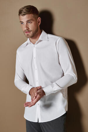 Slim Fit Business Shirt LS