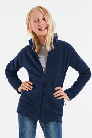 Kids Full Zip Outdoor Fleece