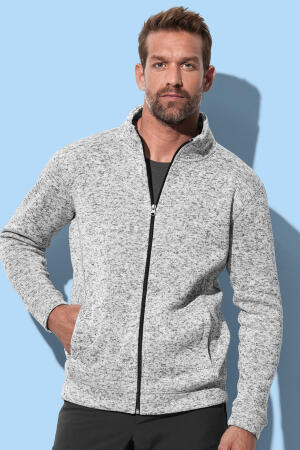 Active Knit Fleece Jacket Men