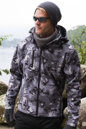 Camo TX Performance Hooded Softshell