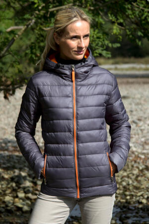 Ladies` Snow Bird Hooded Jacket