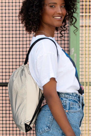Stafford Reflective Drawstring Backpack