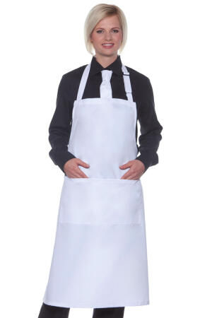 Bib Apron Basic with Pocket