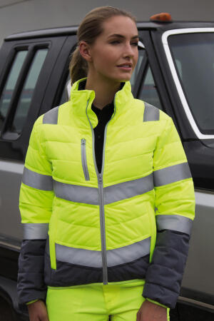 Women`s Soft Padded Safety Jacket