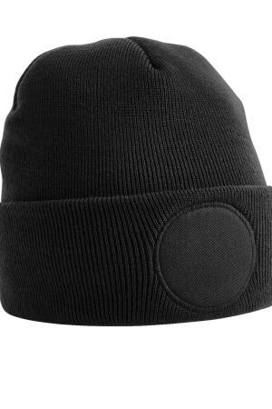 Circular Patch Beanie