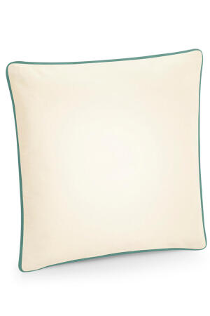 Fairtrade Cotton Piped Cushion Cover