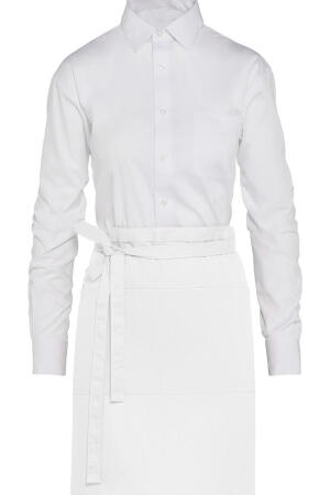 BRUSSELS - Short Bistro Apron with Pocket