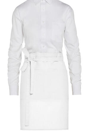 BRUSSELS - Short Recycled Bistro Apron with Pocket