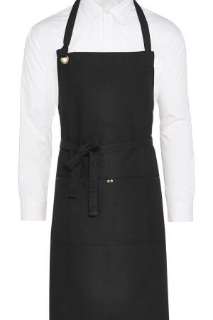 PROVENCE - Eyelet Bib Apron with Pocket