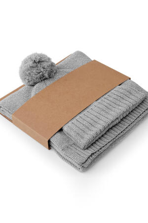 Knitted Scarf and Beanie Gift Set