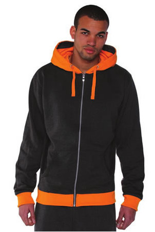 LIGHT FLEECE ZIP HOODY