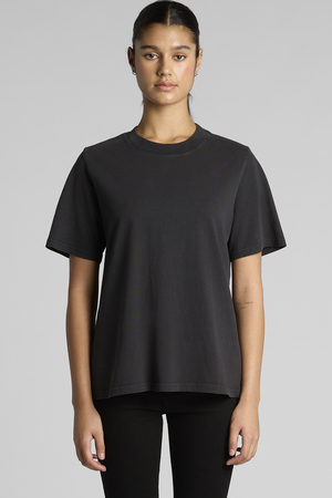 Wo's Heavy Faded Tee | 4082