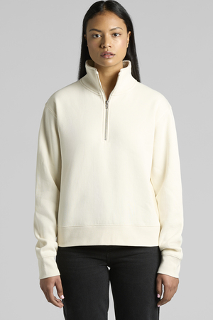 Wo's Stencil Half Zip Crew | 4125