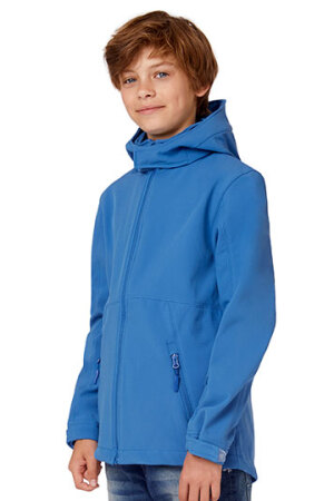 Kids´ Hooded Softshell Jacket