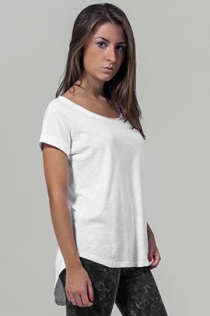 Ladies Long Slub Tee