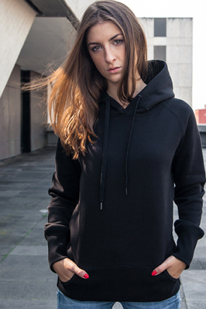 Ladies Cuff Pockets Hoody