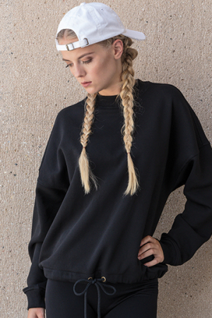 Ladies Oversize Crewneck