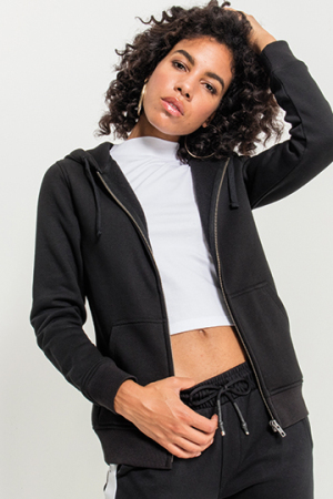 Ladies Merch Zip Hoody
