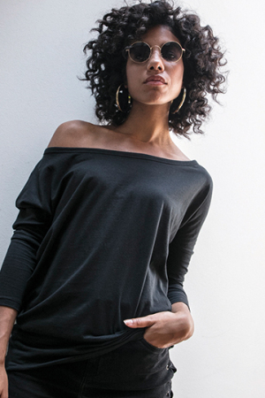 Ladies Batwing Longsleeve