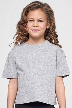 Girls Cropped Jersey Tee