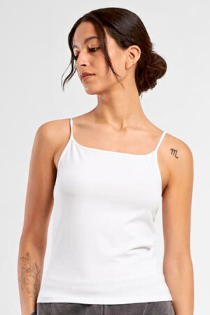 Ladies Stretch Jersey Short Slim Top