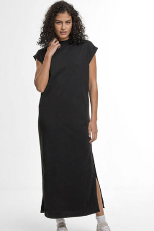 Ladies Sorona® Long Extended Shoulder Dress