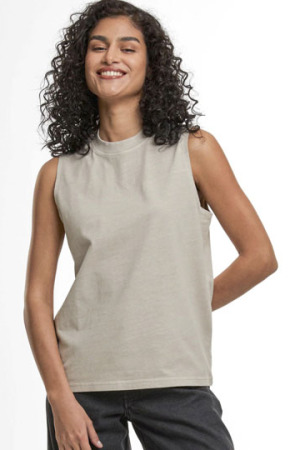 Ladies Vintage Washed Sleeveless Tee