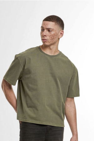 Vintage Cropped Heavy Oversize Tee