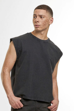 Vintage Cropped Heavy Sleeveless Tee