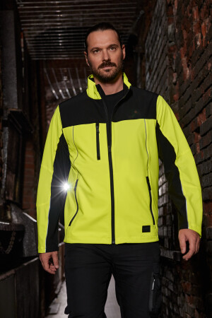 Signal-Workwear Softshell-Jacket