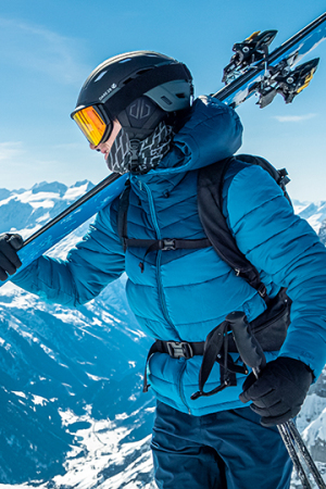 Hot Shot Hooded Baffle Jacket