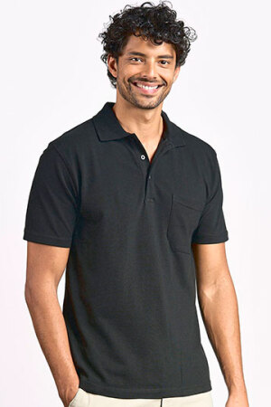 Men's Heavy Polo Pocket