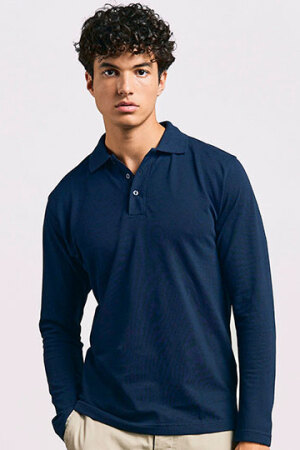 Men's Heavy Polo LS